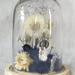 💙✨ Cúpula Tonos Azules – Serenidad preservada en cristal